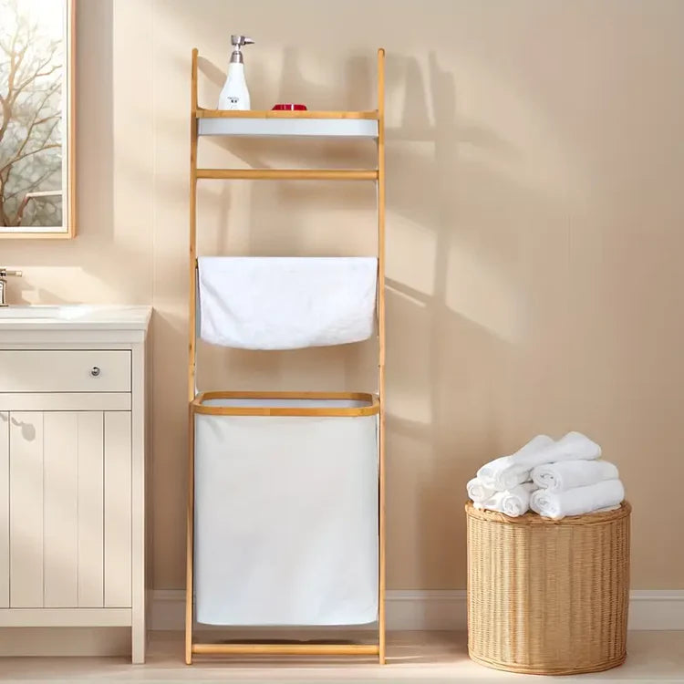 Japanese Bamboo Ladder Laundry Rack