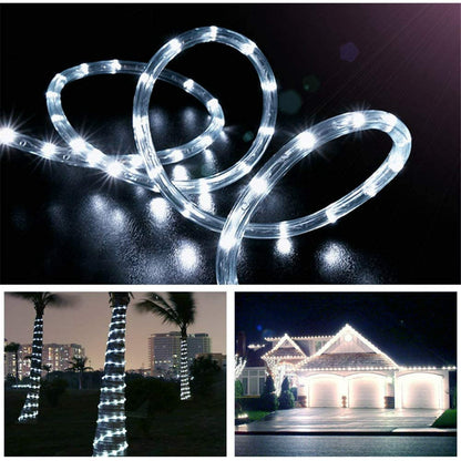 22m Solar Outdoor LED Rope Light