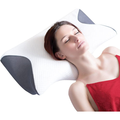 Cervical Memory Foam Carbon Snore Pillow