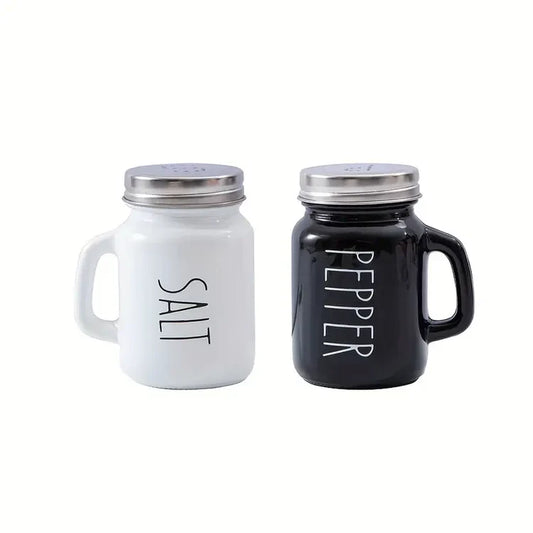 Season Duo: Glass Salt & Pepper Shaker Set