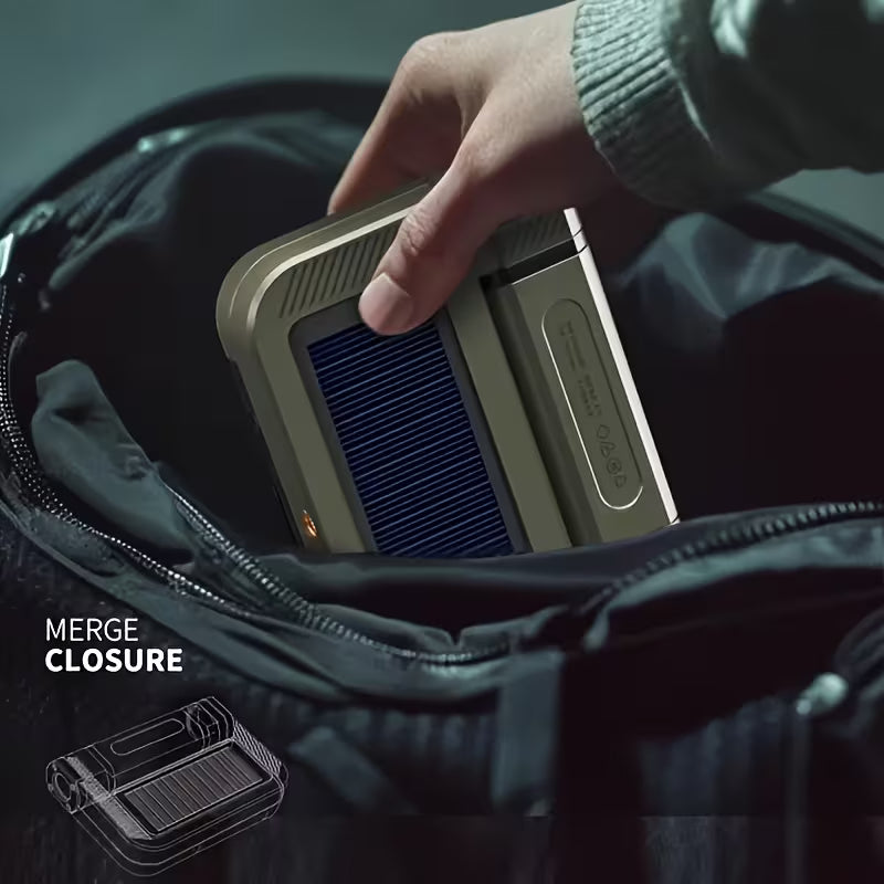 Rechargeable Multifunctional Solar Camping Light – 240° Flood Beam