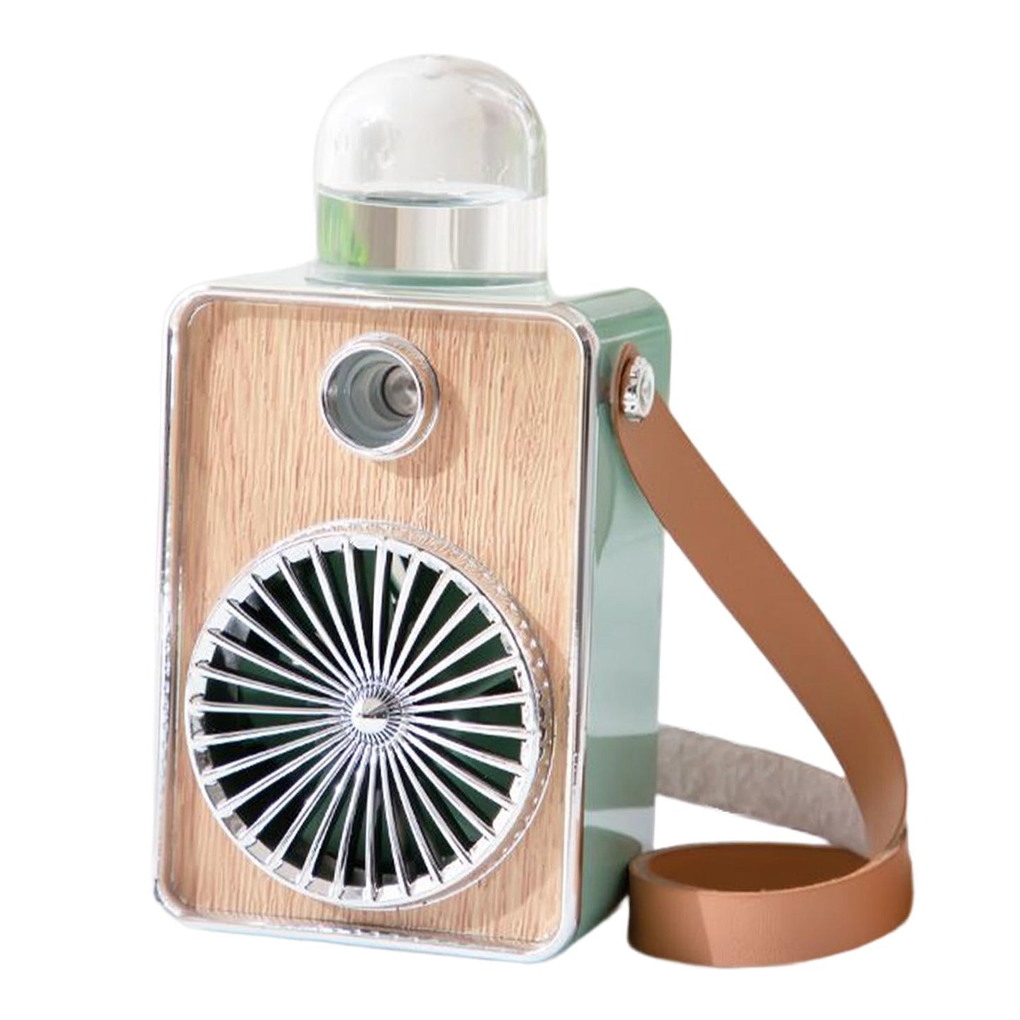 Mini Retro Rechargeable Mist Cooling Fan