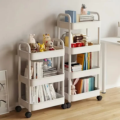 4-Tier Multi-Purpose Rolling Storage Cart