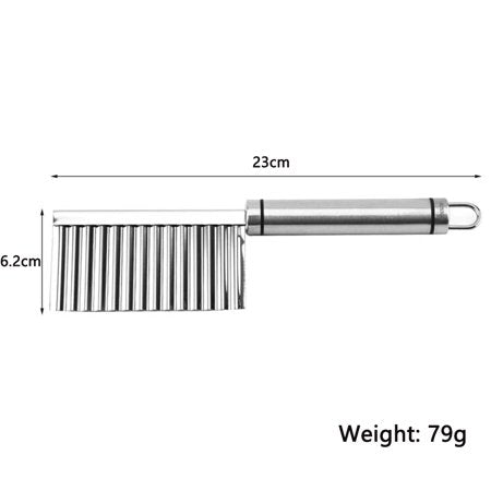 Stainless Steel Crinkle Chip Slicer