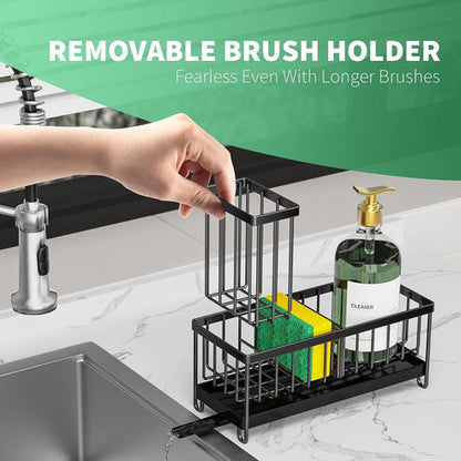 Stainless Steel Sponge Holder with Drainage