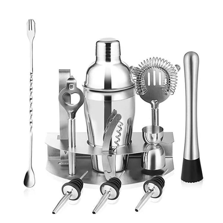 12 Piece Stainless Steel Bar Tool Set