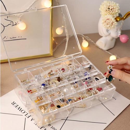 Double Layer Portable Jewellery Storage Box