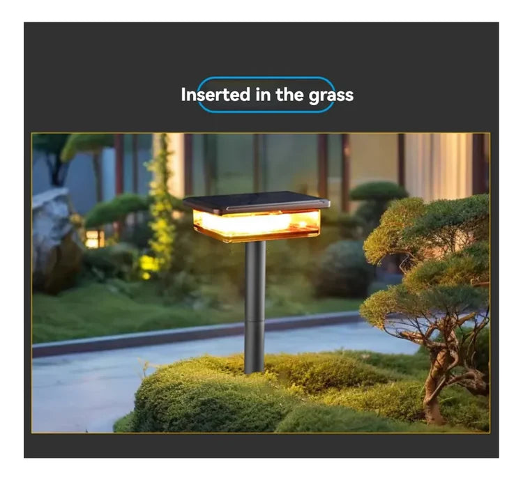 2-in-1 Solar Garden Light and Rope Light