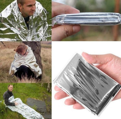 Survival Reflective Thermal Foil Blanket (Silver)