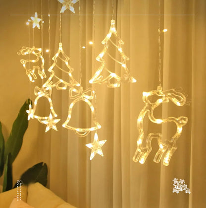 3m Led Garland Fairy (Christmas Tree- Elk -Bell -Star)