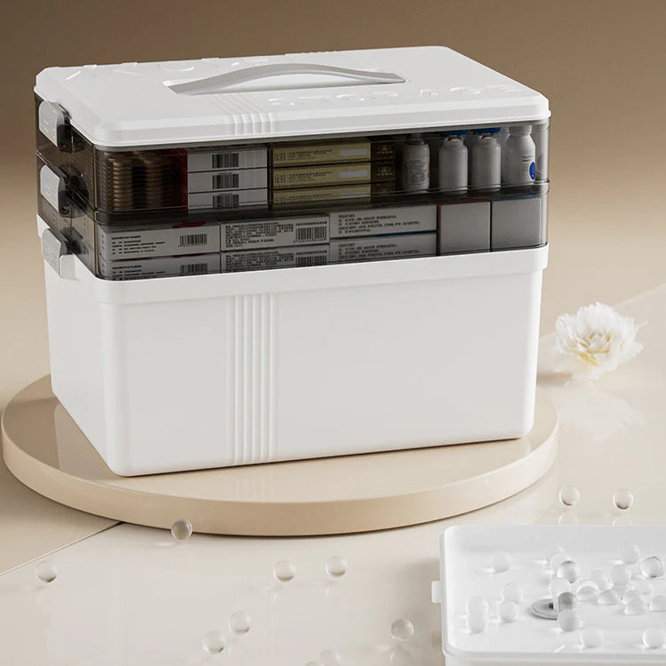 3-Tier Medicine Storage Box