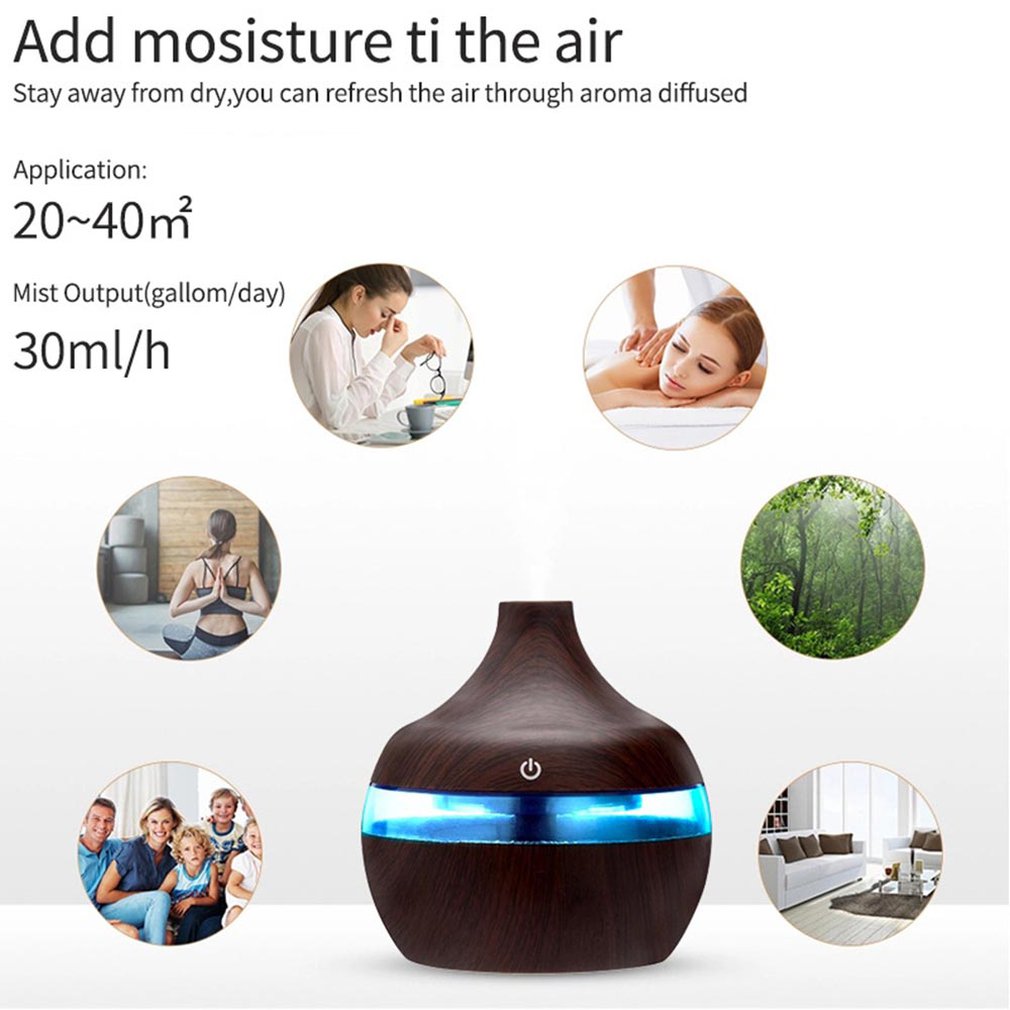 Aromatherapy Usb Humidifier - 300ml