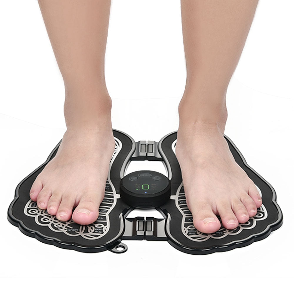 Rechargeable EMS Foot Massager Pad