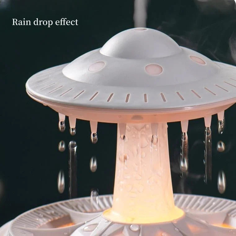 Cloud Surfing UFO Raindrop Humidifier