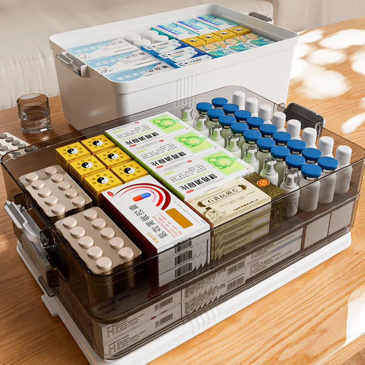 3-Tier Medicine Storage Box