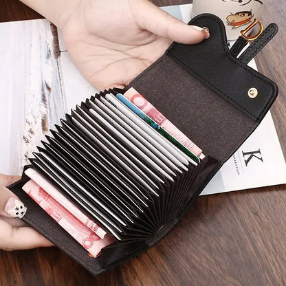 PU Croc Leather Style Women's Multi Card Wallet