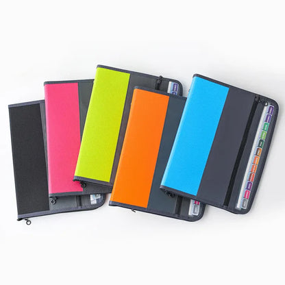 A4 Expandable Book Document Folder - 12 Slots