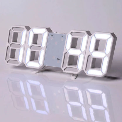 Luminous 3D LED Digital Clock