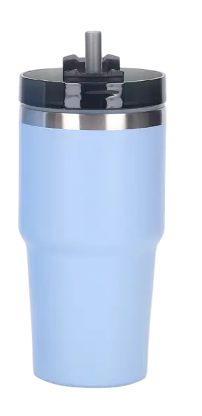 DualSip 600ml Double Wall Travel Tumbler