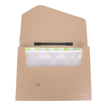 13-Pocket Expanding Organizer File Folder with Handle