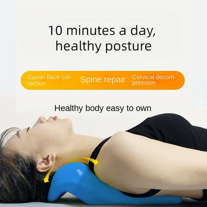 Neck and Shoulder Relaxer with Upper Back Massage Point