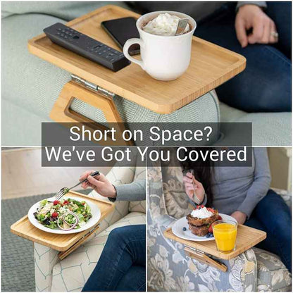 Couch Arm Snack Attachment Table