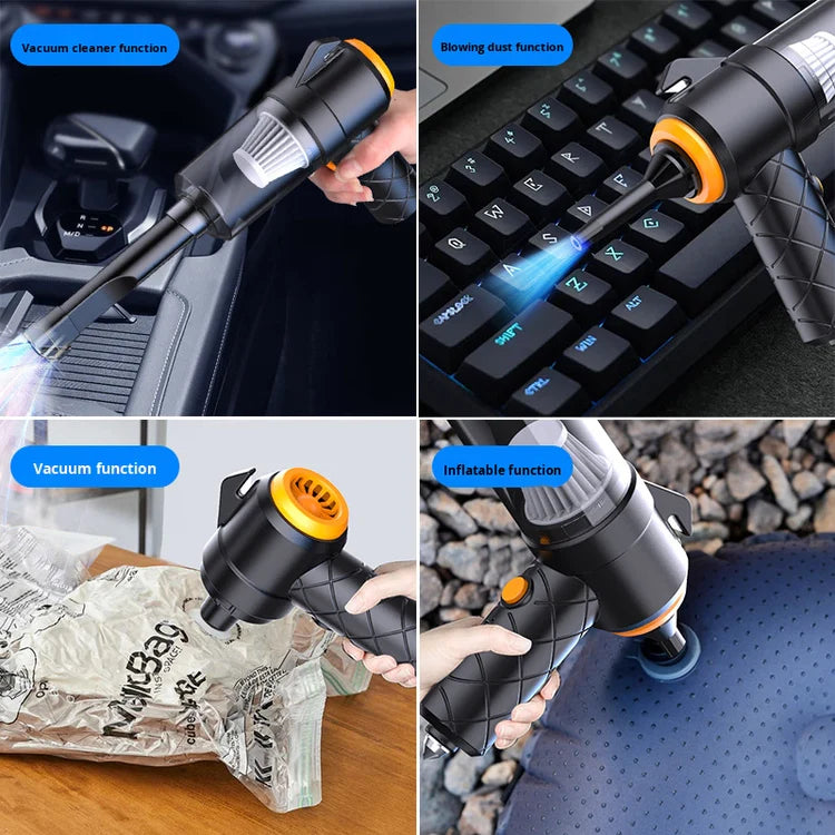Portable High-Power Wireless Car Vacuum Cleaner