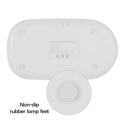 360 Rotation  Desk Light with Wireless Charger