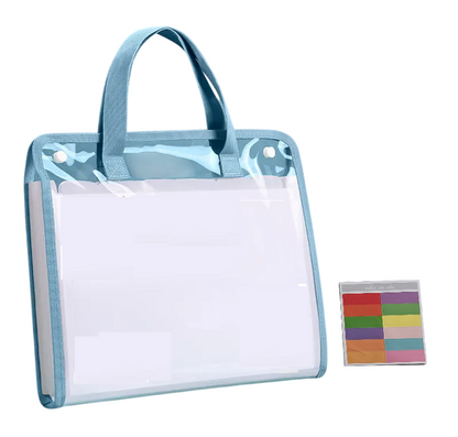 Transparent 13 Pocket A4 Carry Bag