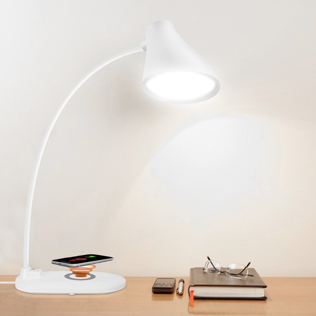 360 Rotation  Desk Light with Wireless Charger