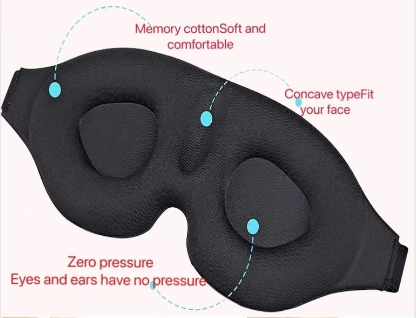 3D Memory Foam Sleep Eye Mask