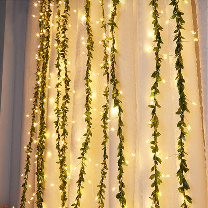 Solar Leaves Curtain Lights 3m x 1m