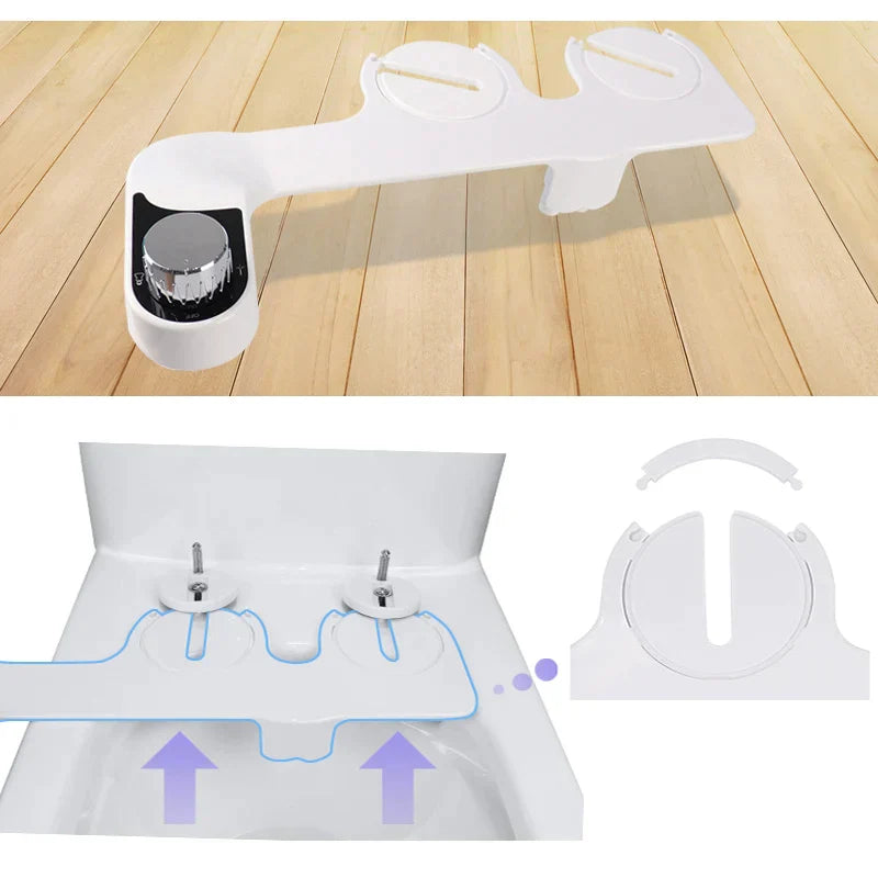 Bathroom Bidet Toilet Seat Attachment