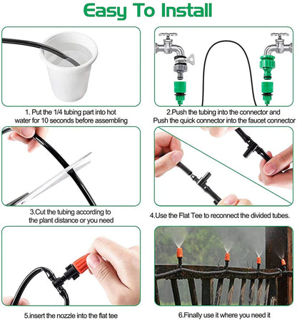 Garden Drip Irrigation System