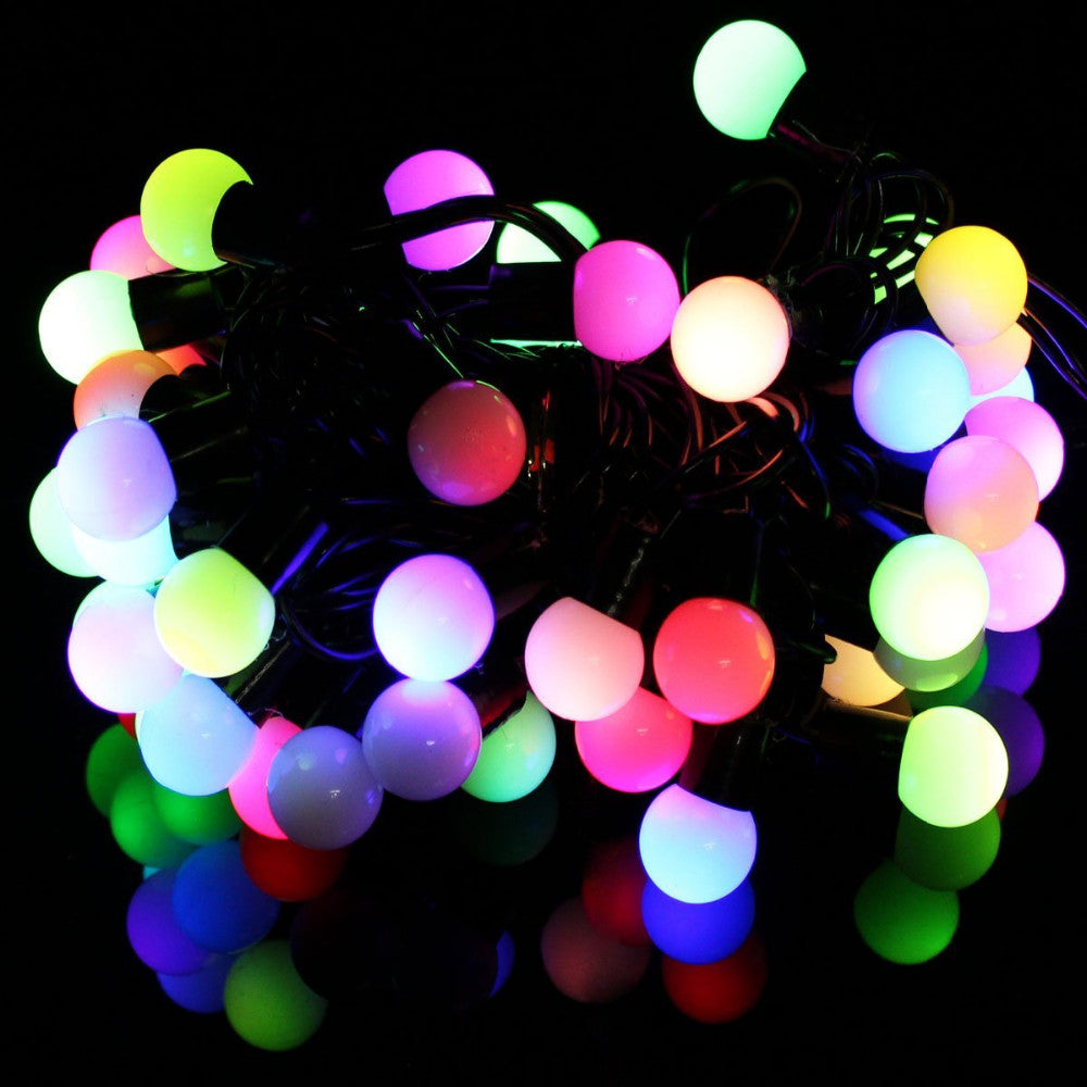 5m Globe Fairy String Light  - Multi-Colour