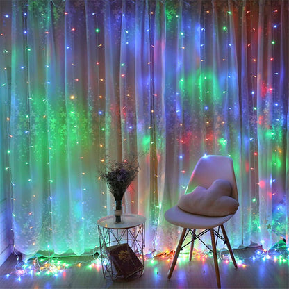 Window Curtain String Light - 3mx2m