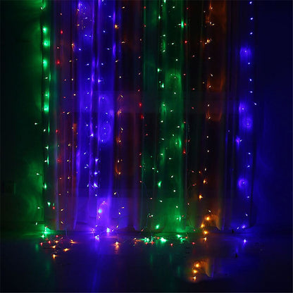 Window Curtain String Light - 3mx2m