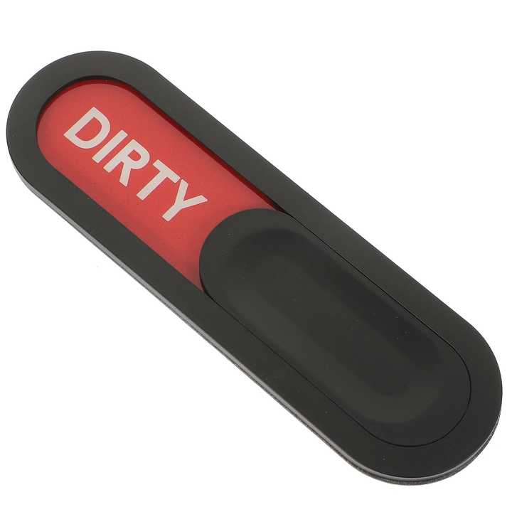 Magnetic Dishwasher Clean Dirty Sign