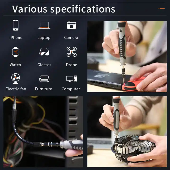 130-in-1 Magnetic Precision Screwdriver Set