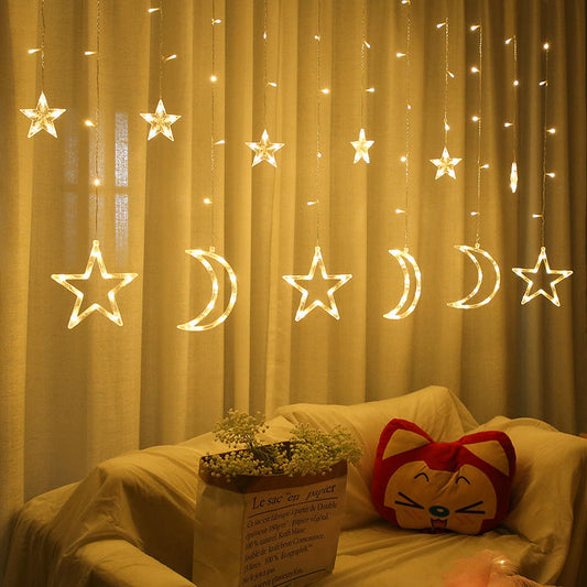 3m Led Garland Fairy (Moon -Star)