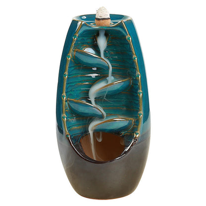 Ceramic Incense Waterfall Burner