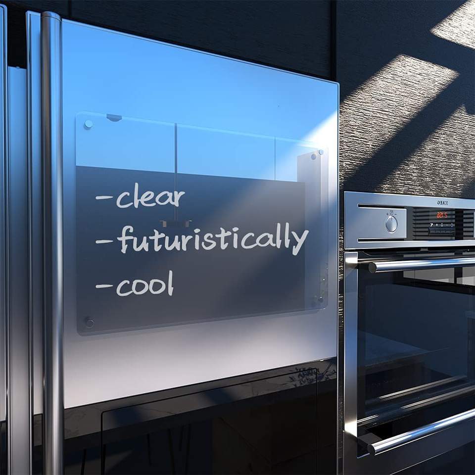 Magnetic Acrylic Note Board for Refrigerator