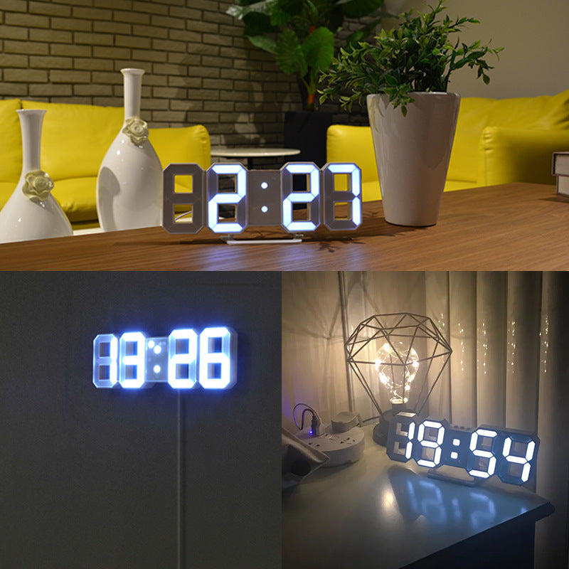 Luminous 3D LED Digital Clock