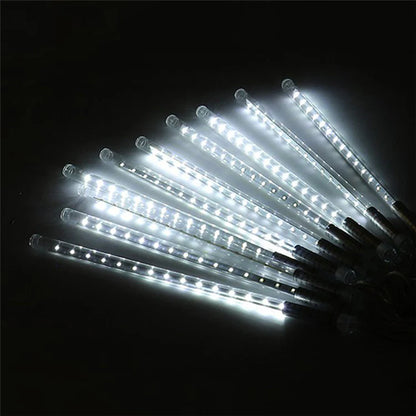 SolarGlow Meteor Shower LED Tube String - 50cm