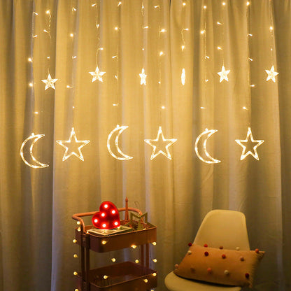 3m Led Garland Fairy (Moon -Star)