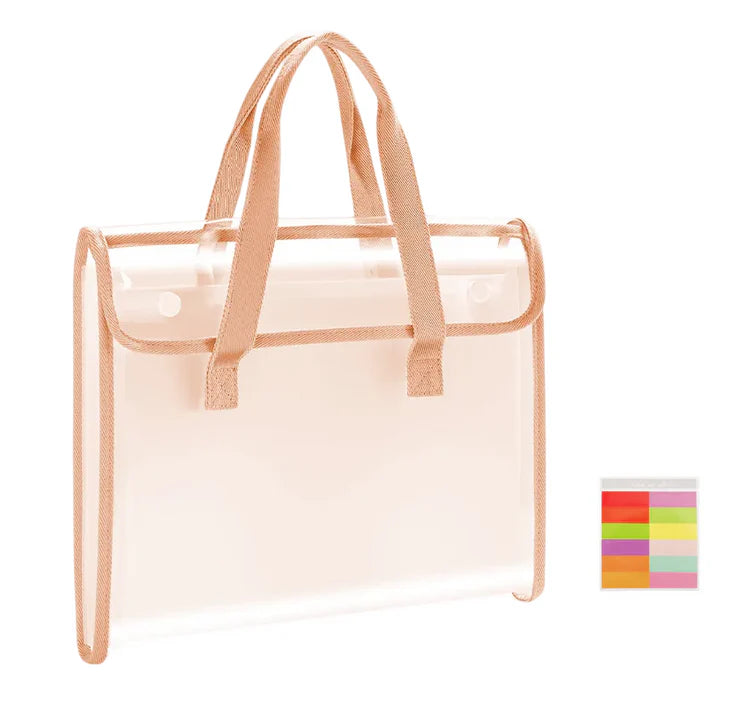 Transparent 13 Pocket A4 Carry Case