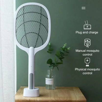 Dual Use USB Operated Rechargeable Electric Fly Zapper