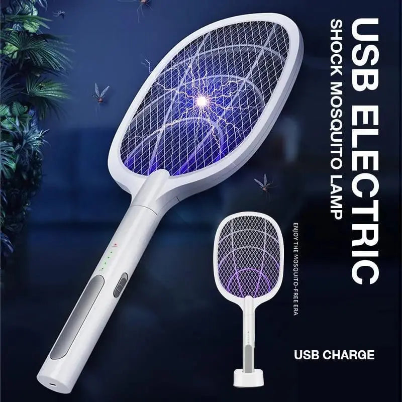 Dual Use USB Operated Rechargeable Electric Fly Zapper