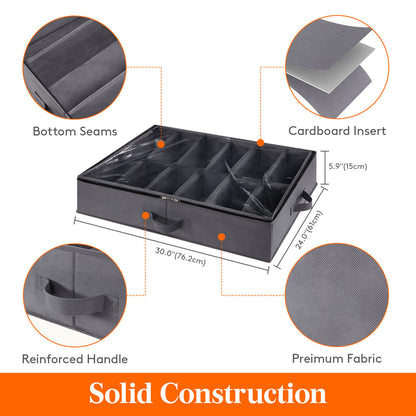 Under Bed Shoe Storage Organizer