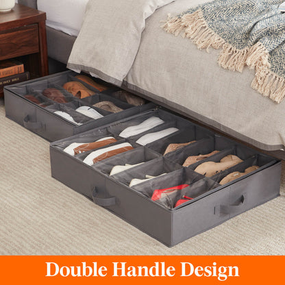 Under Bed Shoe Storage Organizer